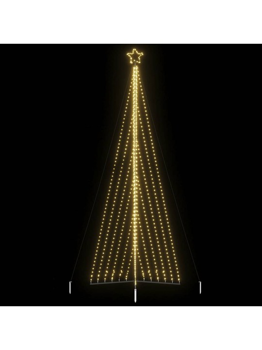Šviečianti Kalėdų eglutė, 789 šiltos LED, 476cm