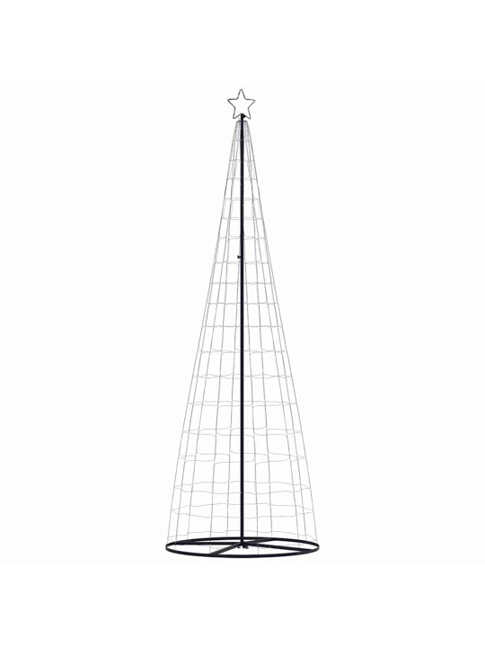 Šviečianti Kalėdų eglutė, 550 mėlynos LED, 304cm, kūgio formos