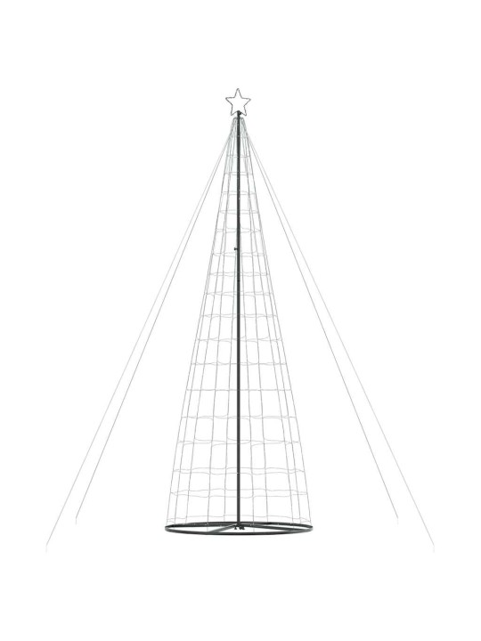 Šviečianti Kalėdų eglutė, 1534 šiltos LED, 503cm, kūgio formos