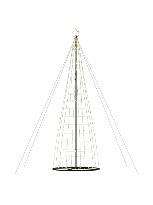 Šviečianti Kalėdų eglutė, 1534 šiltos LED, 503cm, kūgio formos