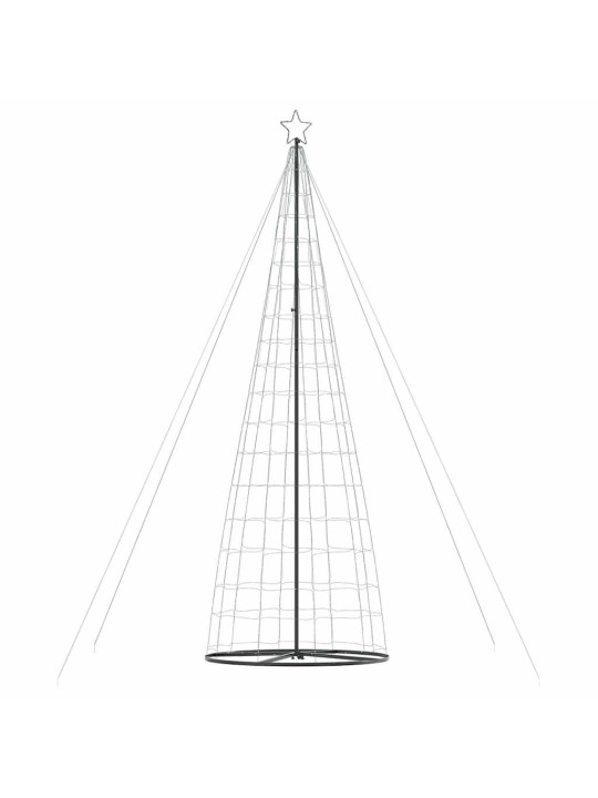 Šviečianti Kalėdų eglutė, 1534 šaltos LED, 503cm, kūgio formos
