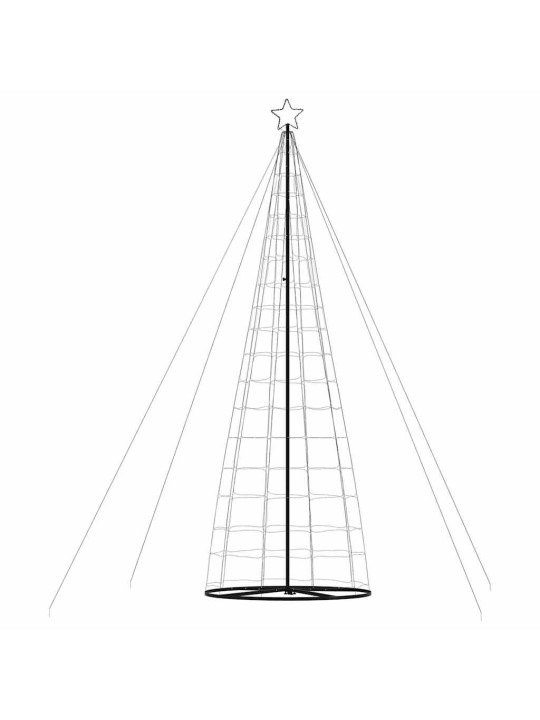 Šviečianti Kalėdų eglutė, 1534 šaltos LED, 503cm, kūgio formos