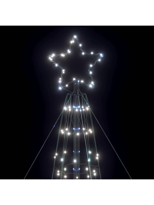 Šviečianti Kalėdų eglutė, 1534 šaltos LED, 503cm, kūgio formos