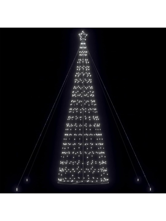 Šviečianti Kalėdų eglutė, 1534 šaltos LED, 503cm, kūgio formos