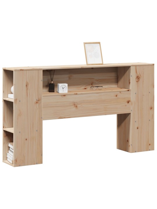 Galvūgalis su daiktų laikymo vieta, 150cm, pušies masyvas