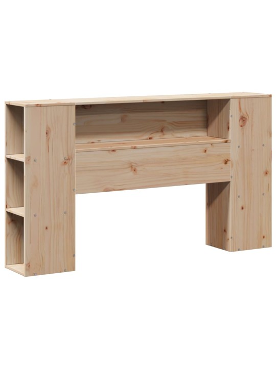 Galvūgalis su daiktų laikymo vieta, 150cm, pušies masyvas