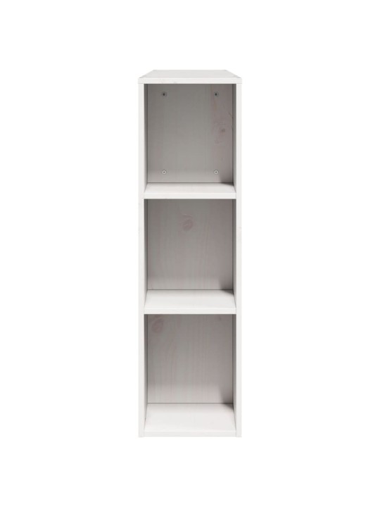 Galvūgalis su daiktų laikymo vieta, baltas, 150cm, pušis