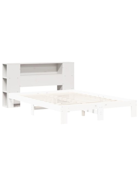 Galvūgalis su daiktų laikymo vieta, baltas, 150cm, pušis