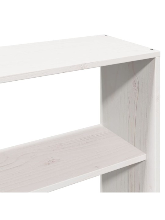 Galvūgalis su daiktų laikymo vieta, baltas, 200cm, pušis