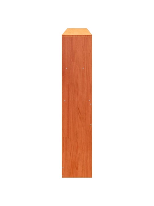 Galvūgalis su daiktų laikymo vieta, rudas, 200cm, pušis