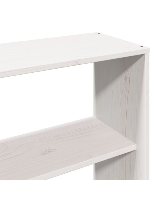 Galvūgalis su daiktų laikymo vieta, baltas, 180cm, pušis