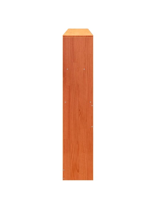 Galvūgalis su daiktų laikymo vieta, rudas, 180cm, pušis