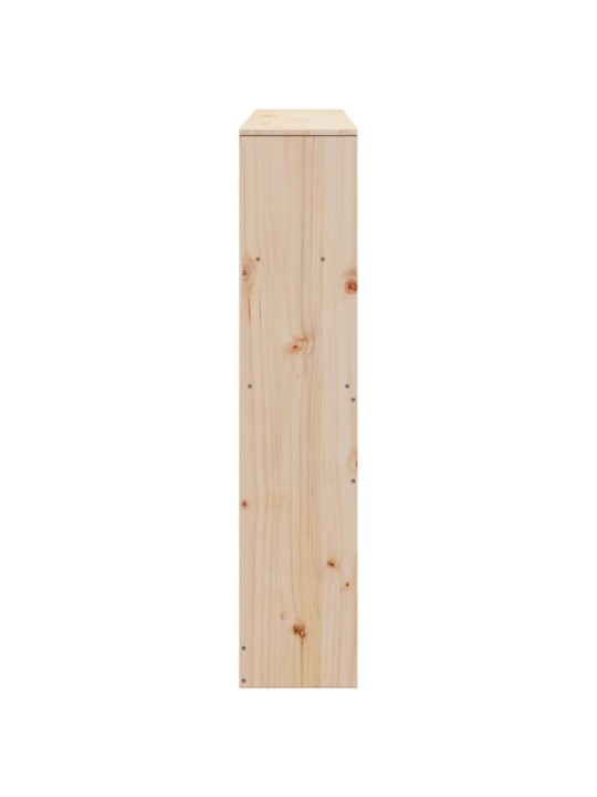 Galvūgalis su daiktų laikymo vieta, 160cm, pušies masyvas
