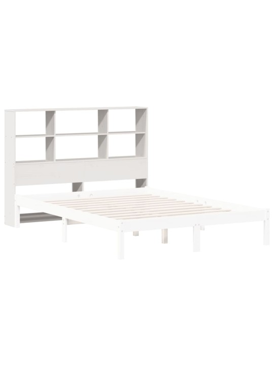 Galvūgalis su daiktų laikymo vieta, baltas, 160cm, pušis