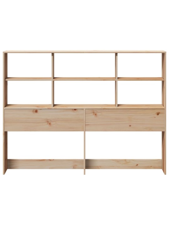 Galvūgalis su daiktų laikymo vieta, 150cm, pušies masyvas