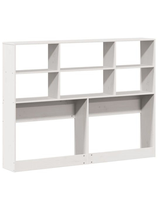 Galvūgalis su daiktų laikymo vieta, baltas, 150cm, pušis