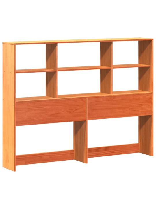 Galvūgalis su daiktų laikymo vieta, rudas, 150cm, pušis