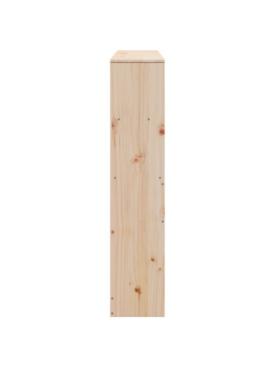 Galvūgalis su daiktų laikymo vieta, 140cm, pušies masyvas