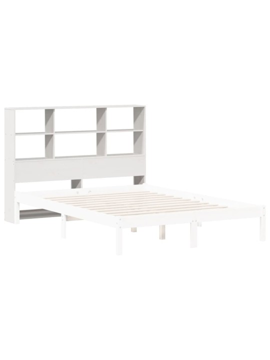 Galvūgalis su daiktų laikymo vieta, baltas, 140cm, pušis