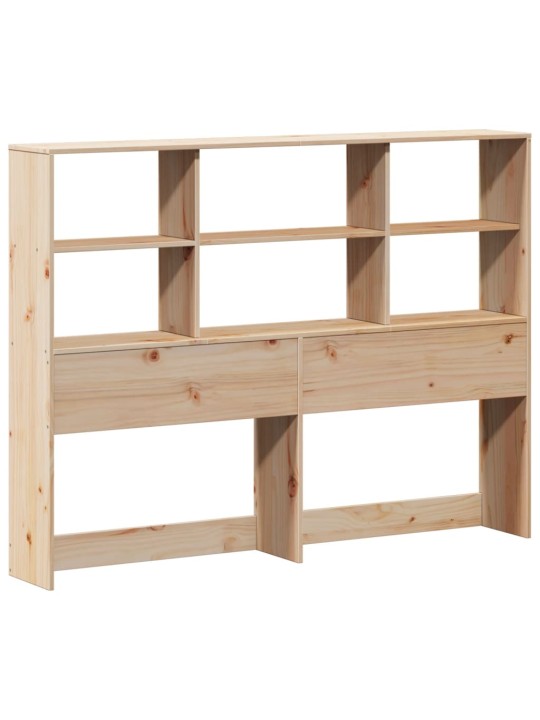 Galvūgalis su daiktų laikymo vieta, 120cm, pušies masyvas