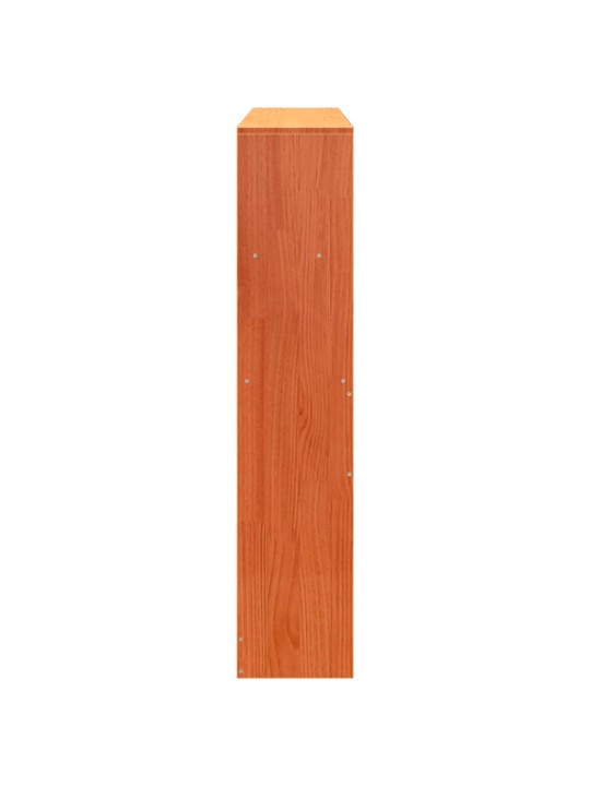 Galvūgalis su daiktų laikymo vieta, rudas, 120cm, pušis