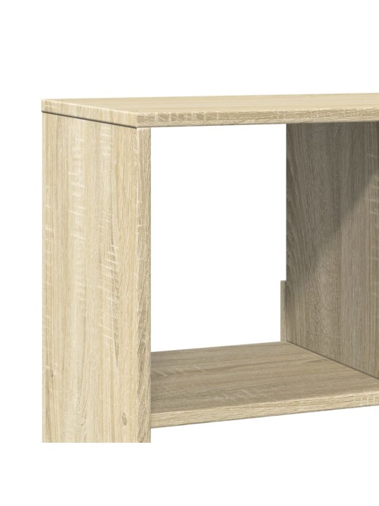 Knygų spinta, sonoma ąžuolo, 100x33x125,5cm, apdirbta mediena