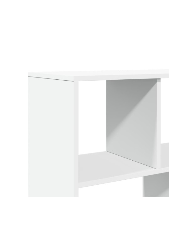 Knygų spinta, baltos spalvos, 100x33x156,5cm, apdirbta mediena