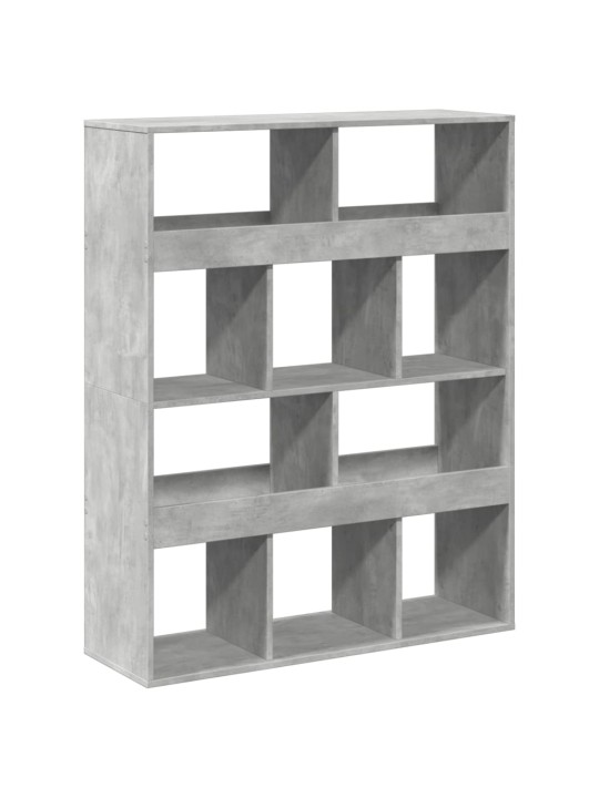 Kambario pertvara, betono pilka, 100x33x125,5cm, mediena