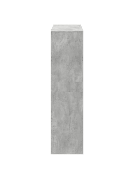 Kambario pertvara, betono pilka, 100x33x125,5cm, mediena