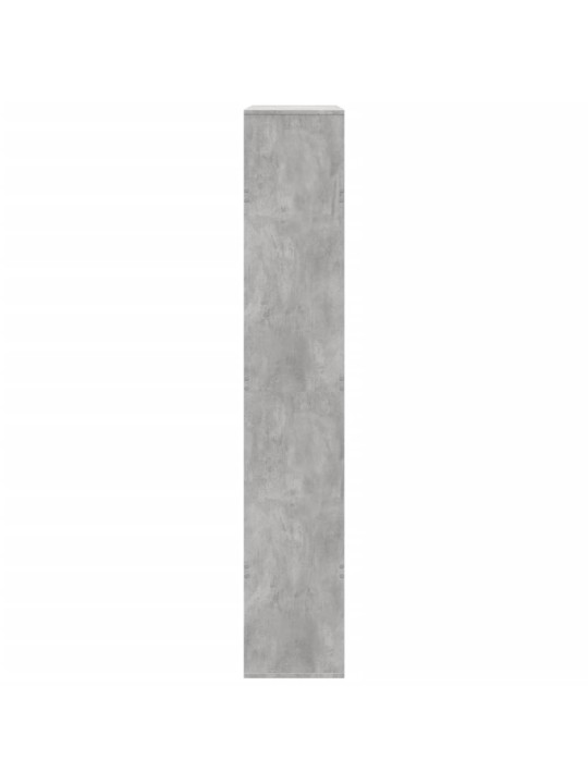 Kambario pertvara, betono pilka, 100x33x187,5cm, mediena