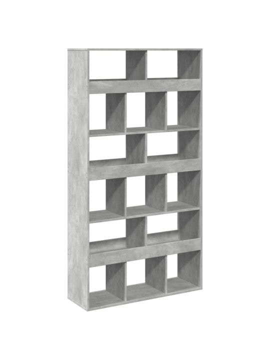 Kambario pertvara, betono pilka, 100x33x187,5cm, mediena