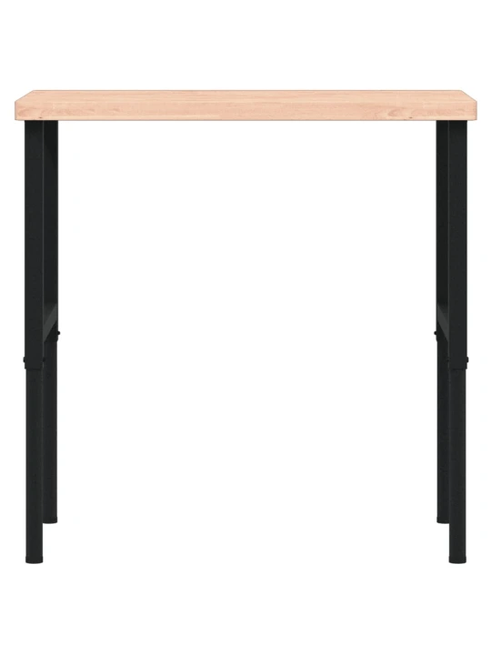 Darbastalis, 100x60x(73-99,5)cm, bukmedis, stačiakampis