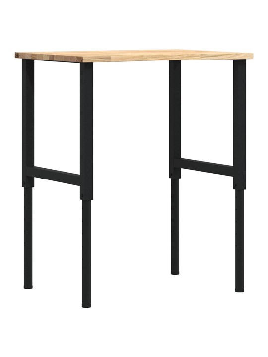 Darbastalis, 80x60x(71,5-98)cm, ąžuolo masyvas