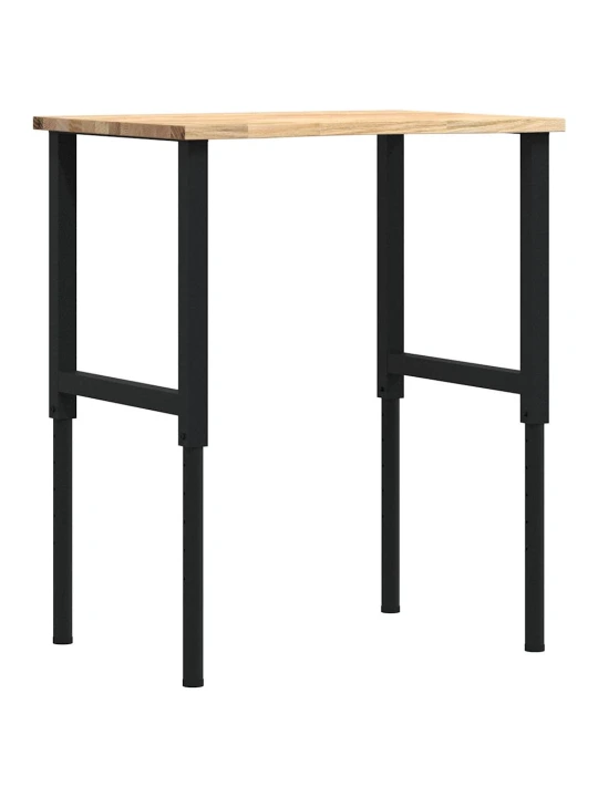 Darbastalis, 80x60x(71,5-98)cm, ąžuolo masyvas