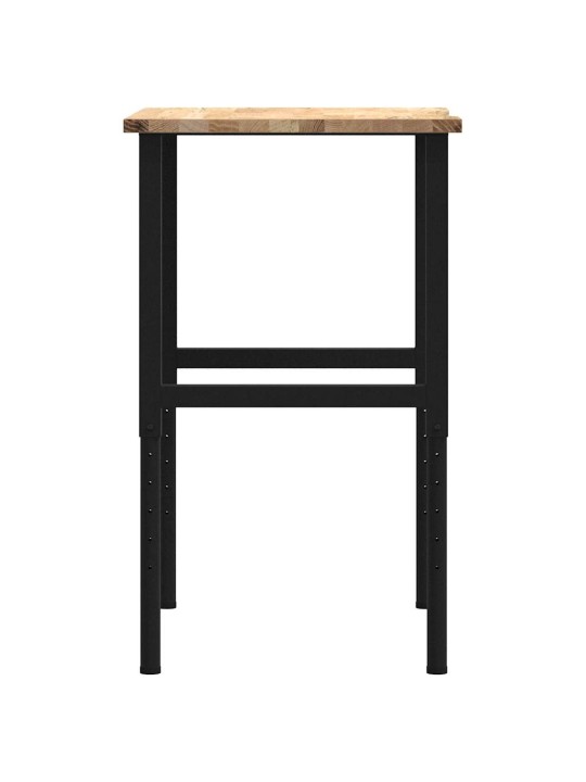 Darbastalis, 80x60x(71,5-98)cm, ąžuolo masyvas