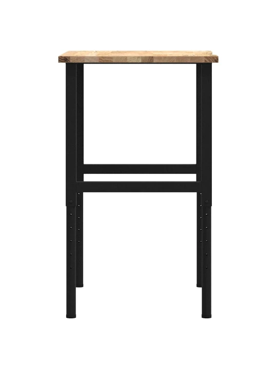Darbastalis, 80x60x(71,5-98)cm, ąžuolo masyvas
