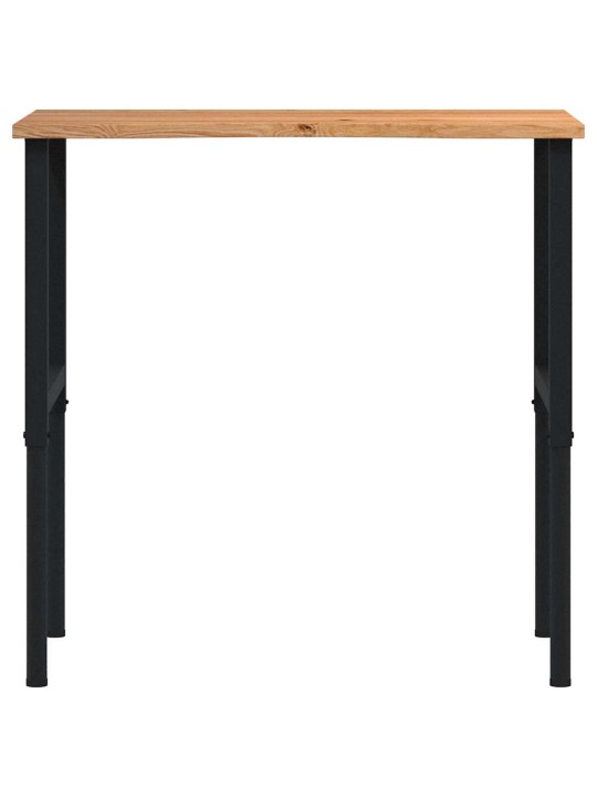 Darbastalis, šviesiai rudas, 100x60x(71,5-98)cm, ąžuolo masyvas