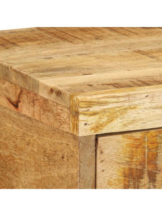 Sieninė televizoriaus spintelė, 100x30x19cm, mango mediena