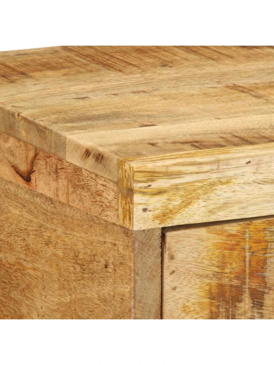 Sieninė televizoriaus spintelė, 100x30x19cm, mango mediena