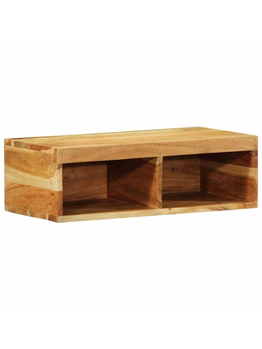 Sieninė televizoriaus spintelė, 60x30x19cm, akacija