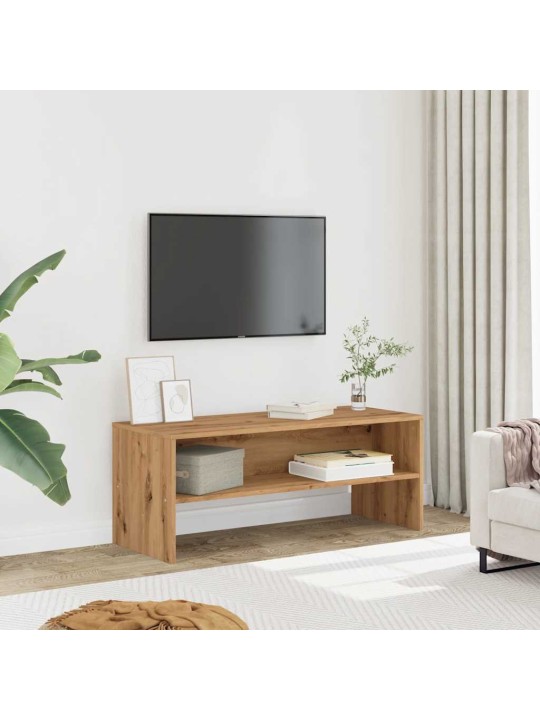 Televizoriaus spintelė, artisano ąžuolo, 100x40x40cm, mediena