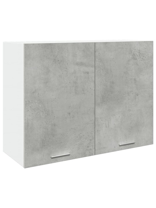 Pakabinama spintelė, betono pilkos spalvos, 80x31x60cm, MDP