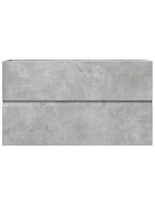 Pakabinama vonios spintelė, betono, 80x38,5x45cm, mediena