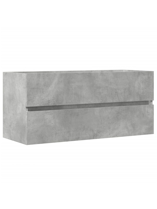 Spintelė praustuvui, betono pilkos spalvos, 100x38,5x45cm, MDP