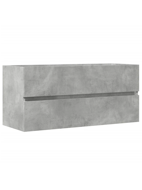 Spintelė praustuvui, betono pilkos spalvos, 100x38,5x45cm, MDP