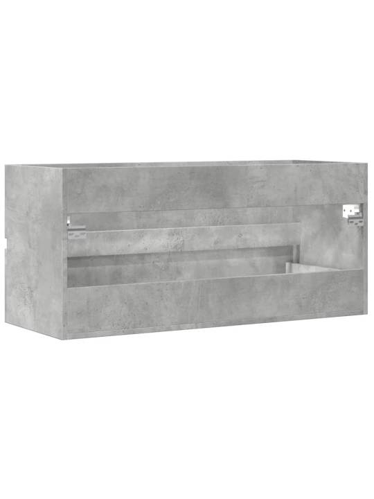 Spintelė praustuvui, betono pilkos spalvos, 100x38,5x45cm, MDP