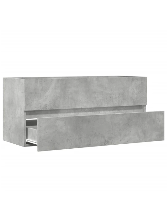 Spintelė praustuvui, betono pilkos spalvos, 100x38,5x45cm, MDP