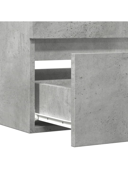 Spintelė praustuvui, betono pilkos spalvos, 100x38,5x45cm, MDP