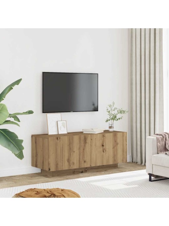 Televizoriaus spintelė, artisano ąžuolo, 100x35x40 cm, mediena