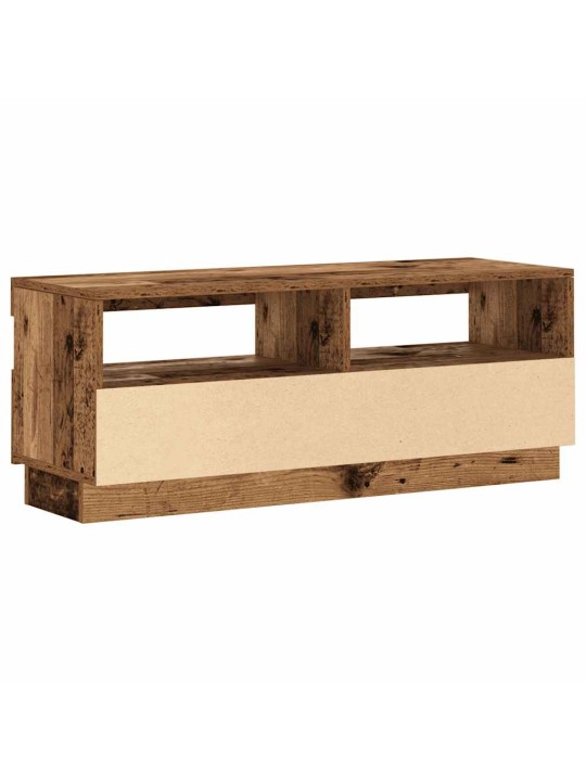 Televizoriaus spintelė su LED, medienos, 100x35x40cm, mediena